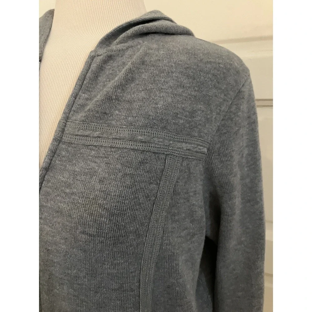 Tommy Bahama‎ Jacket Sz M Gray Full Zip 2pocket full sweat Women's